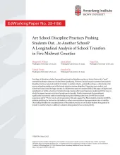 Are School Discipline Practices Pushing Students Out…to Another School? A Longitudinal Analysis of School Transfers in Five Midwest Counties